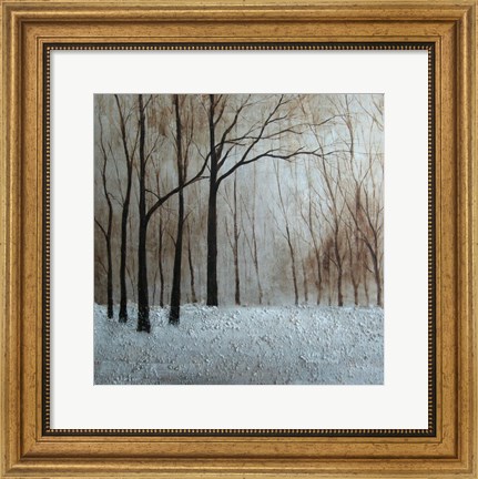 Framed Forest Landscape Print