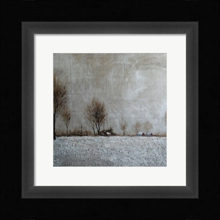 Framed Field Landscape Print