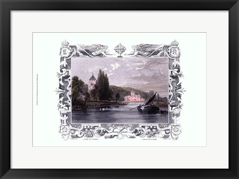 Framed Bisham Abbey Print
