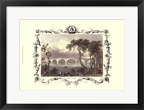 Framed Kew Bridge Print