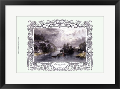 Framed View Near Hurley Print