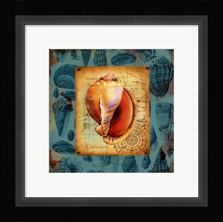 Framed Seaside Gifts II Print