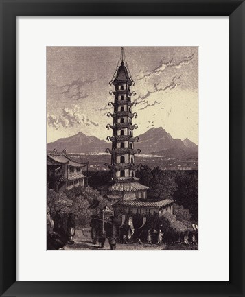 Framed Imperial Architecture II Print