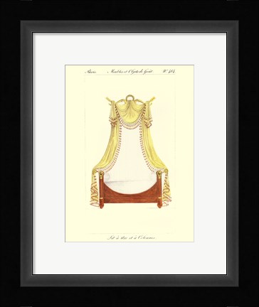 Framed Antique Drapery II Print