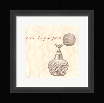 Framed La Toilette I Print