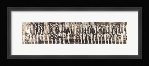 Framed Inner City Beauties, Atlantic City 1926 Print