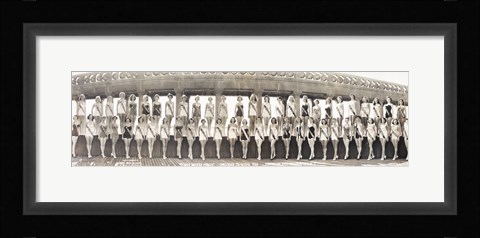 Framed Miss America Pageant September, 1953 Conventonal Hall, Atlantic City, NJ Print