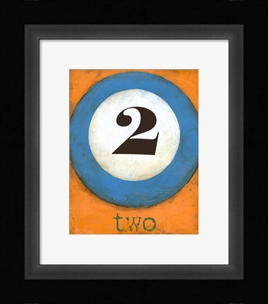 Framed Graphic Pool II Print