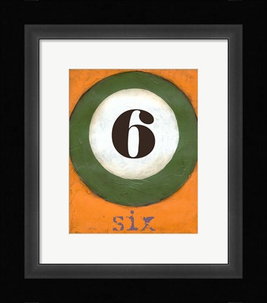 Framed Graphic Pool VI Print