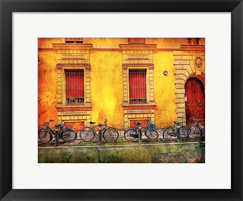 Framed Bicicletta IV Print