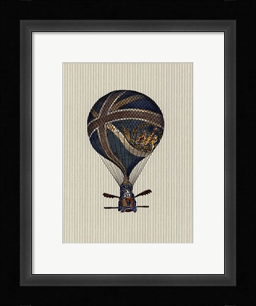 Framed Vintage Ballooning IV Print
