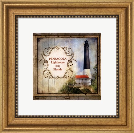 Framed Florida Lighthouse VII Print