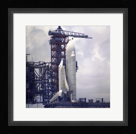 Framed Space Shuttle Print