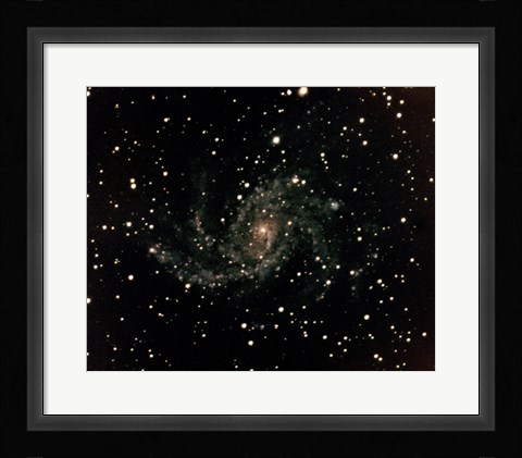 Framed Spiral Galaxy Type SC in Cygnas Print