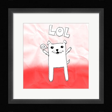 Framed LOL Cat Print