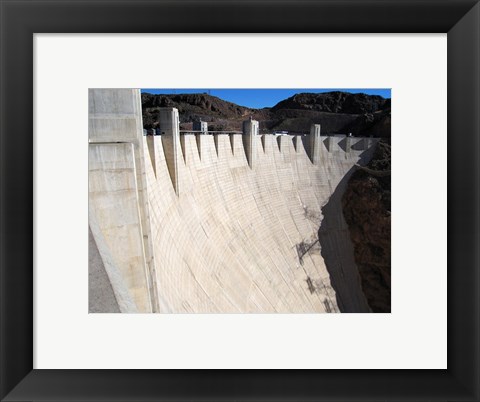 Framed Hoover Dam Print