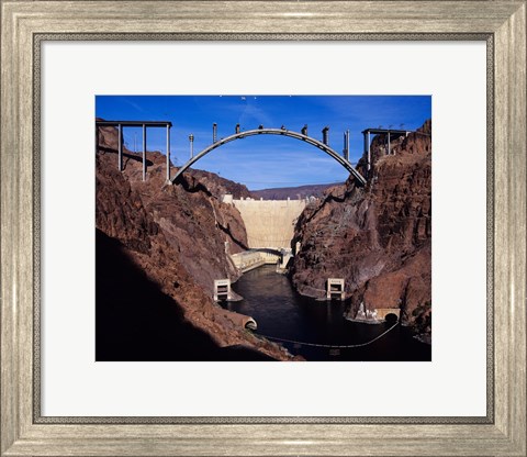 Framed Hoover Dam Bypass Bridge Print