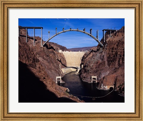 Framed Hoover Dam Bypass Bridge Print
