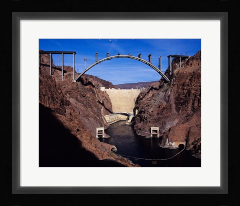 Framed Hoover Dam Bypass Bridge Print
