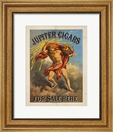 Framed Jupiter cigars for sale here Print