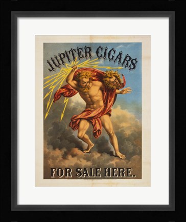 Framed Jupiter cigars for sale here Print