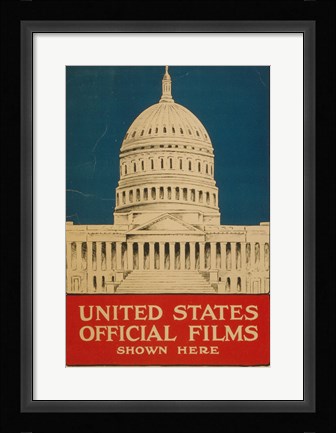 Framed Capital Poster Print