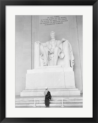 Framed Lincoln Memorial Print