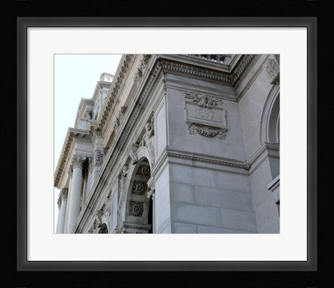 Framed Library of Congress Washington Print