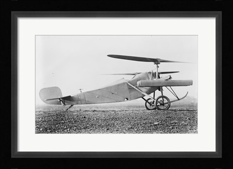Framed Berliner Helicopter Print