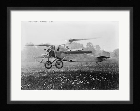 Framed Berliner Helicopter Print