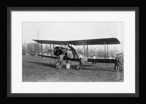 Framed Allied Aircraft Before Flight Print