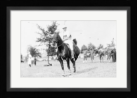 Framed ARMY POLO Print