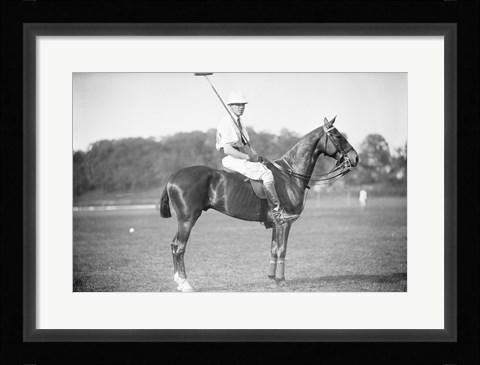 Framed Capt Thomas Polo Print