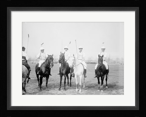 Framed Polo photo Print