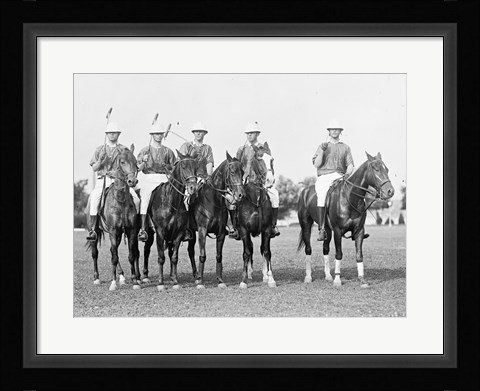 Framed POLOARMY POLO Print