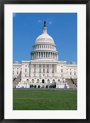 Framed Photo of the Capitol Building, Washington, D.C. Print