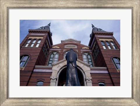 Framed Low angle view of the Arts and Industries Building, Washington, D.C., USA Print