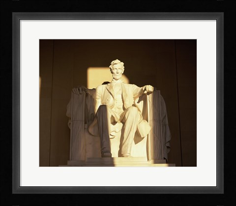 Framed Lincoln Memorial, Washington, D.C., USA Print