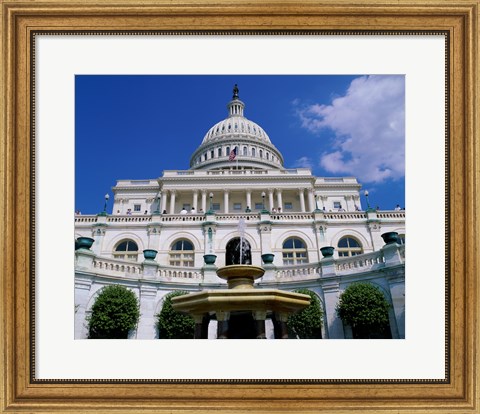 Framed Capitol Building, Washington, D.C., USA Print