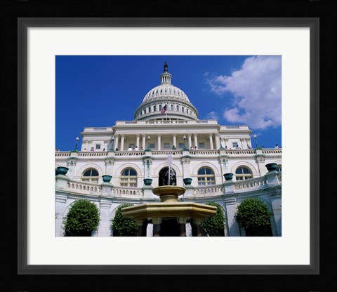 Framed Capitol Building, Washington, D.C., USA Print