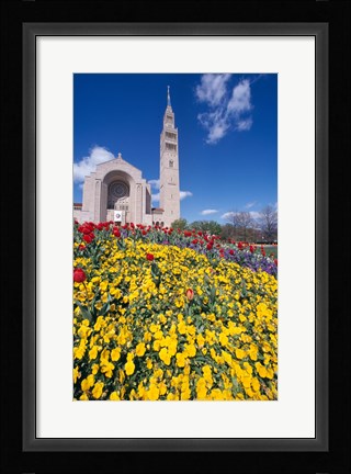 Framed USA, Washington DC, Basilica of the National Shrine of the Immaculate Conception Print