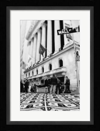 Framed Wall Street Print