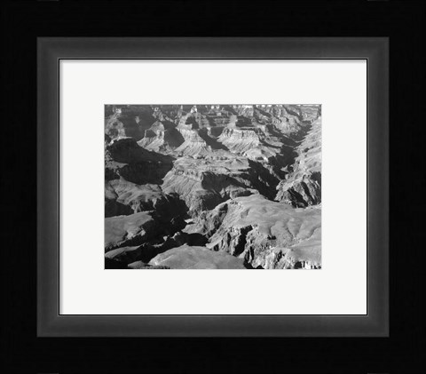 Framed Grand Canyon canyon and ravine Print