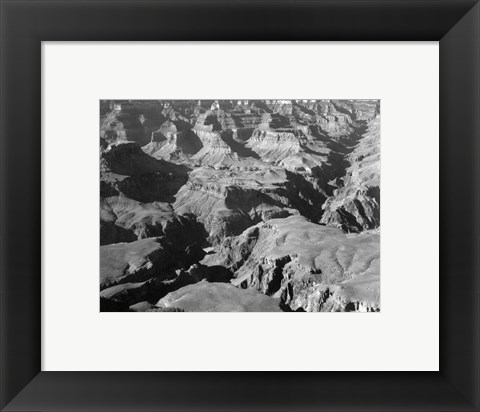 Framed Grand Canyon canyon and ravine Print