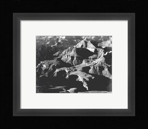 Framed Grand Canyon close in panorama Print