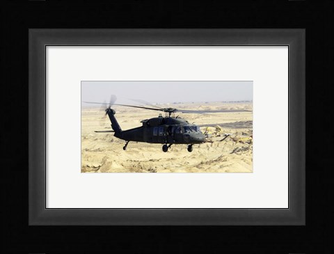 Framed Blackhawk Print