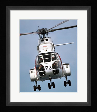 Framed Canadian Forces Boeing Vertol CH-113 Labrador helicopter Print