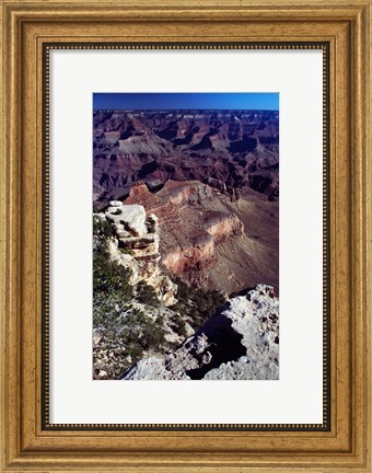 Framed Aerial View of the Grand Canyon National Park Print