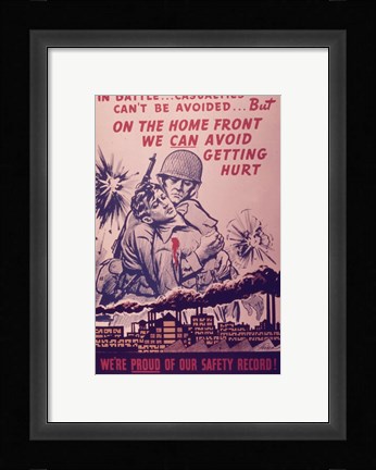 Framed We Can Avoid Getting Hurt Print