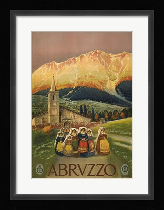 Framed Abruzzo Print